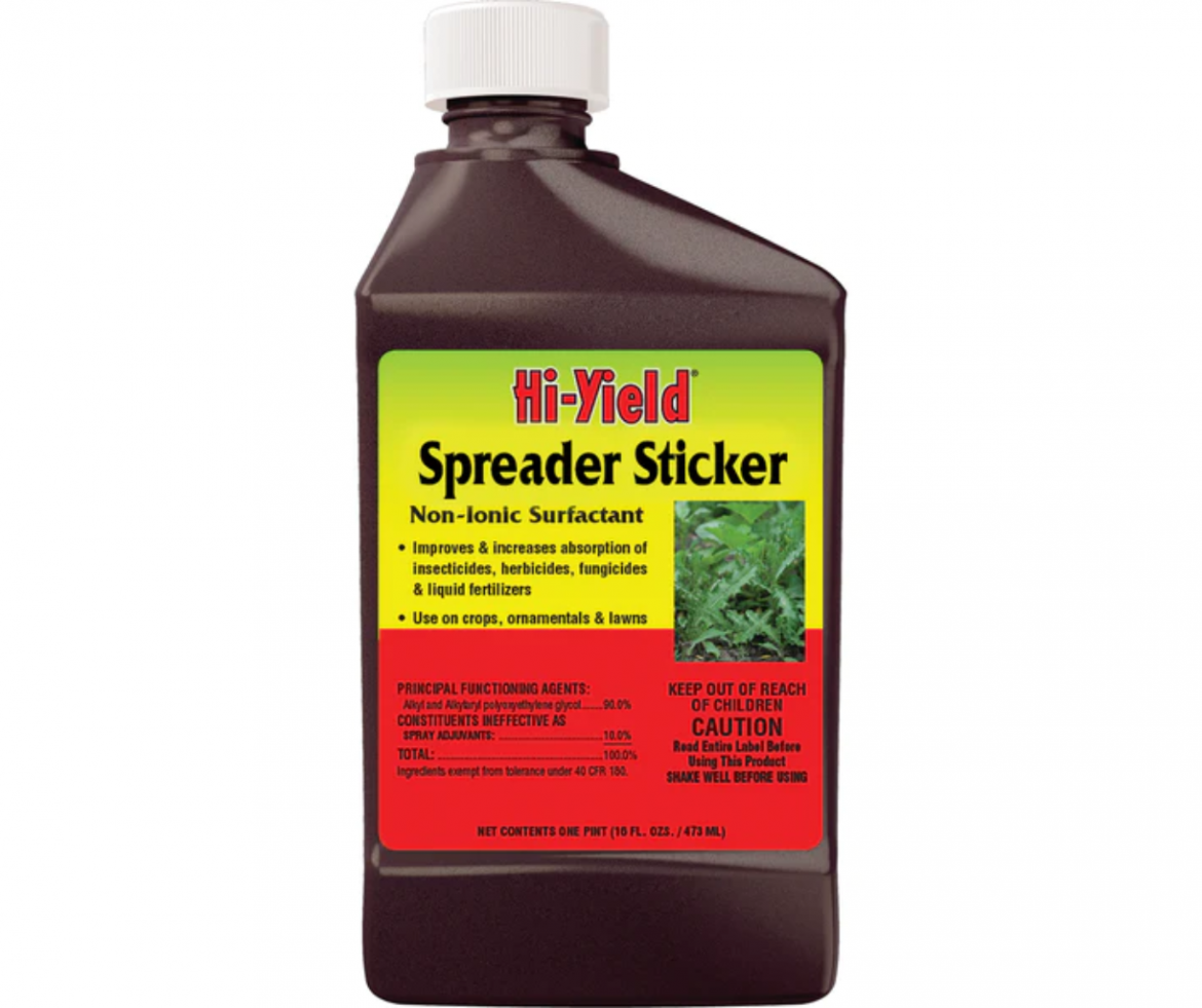 HI-YIELD SPREADER STICKER - 1 PT