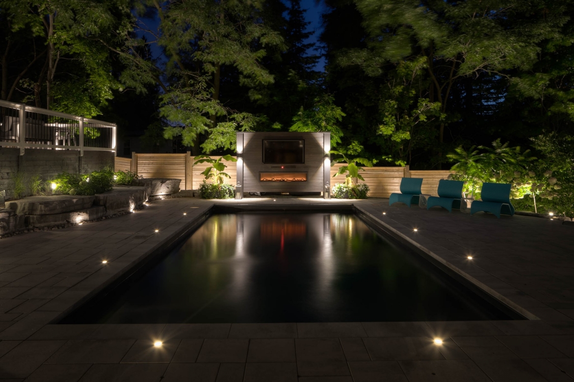 Outdoor Lighting Pool