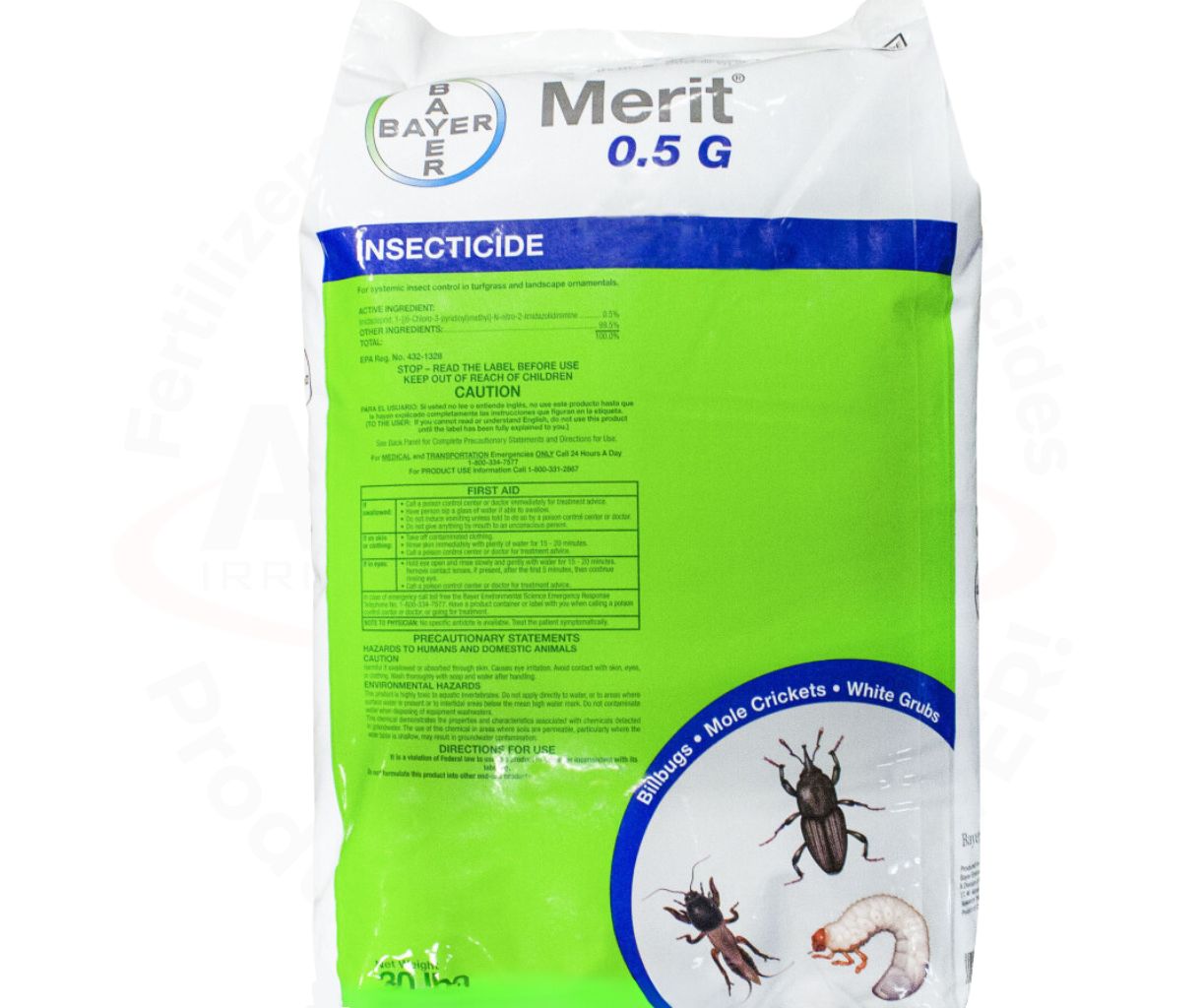 Merit granular insecticide for lawn and landscape insect control
