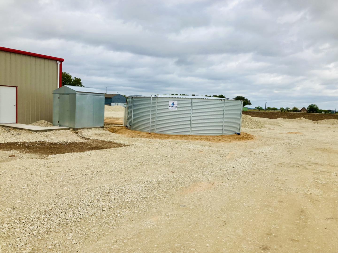 All-Tex insulated pump house building