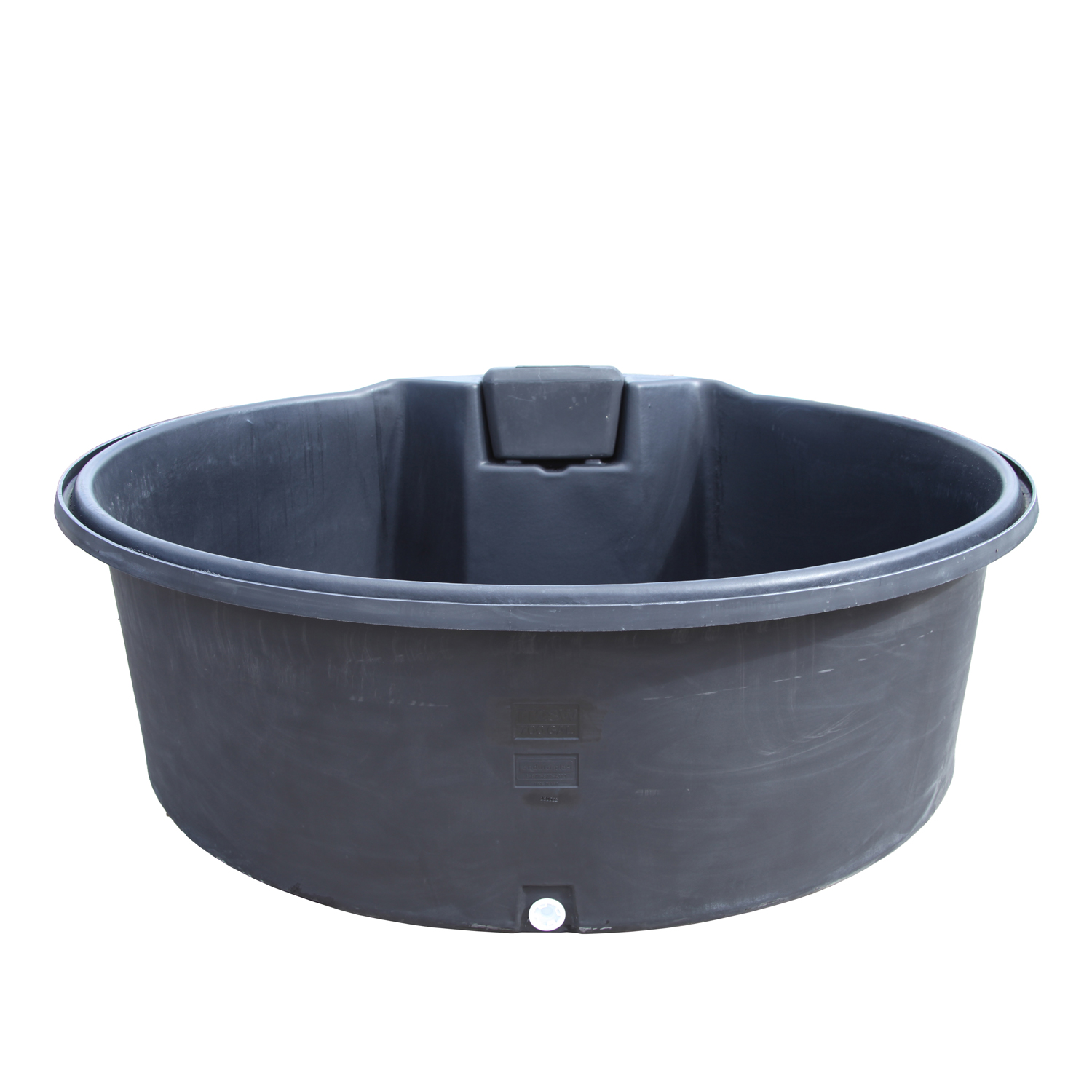 700 gallon Pro round poly livestock water trough