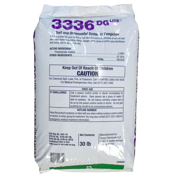 Cleary's 3336 DG Light Turf & Ornamental Fungicide - 30 LB Cleary's 3336 DG Lite granular fungicide