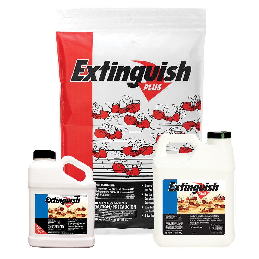 Extinguish Plus fire ant bait