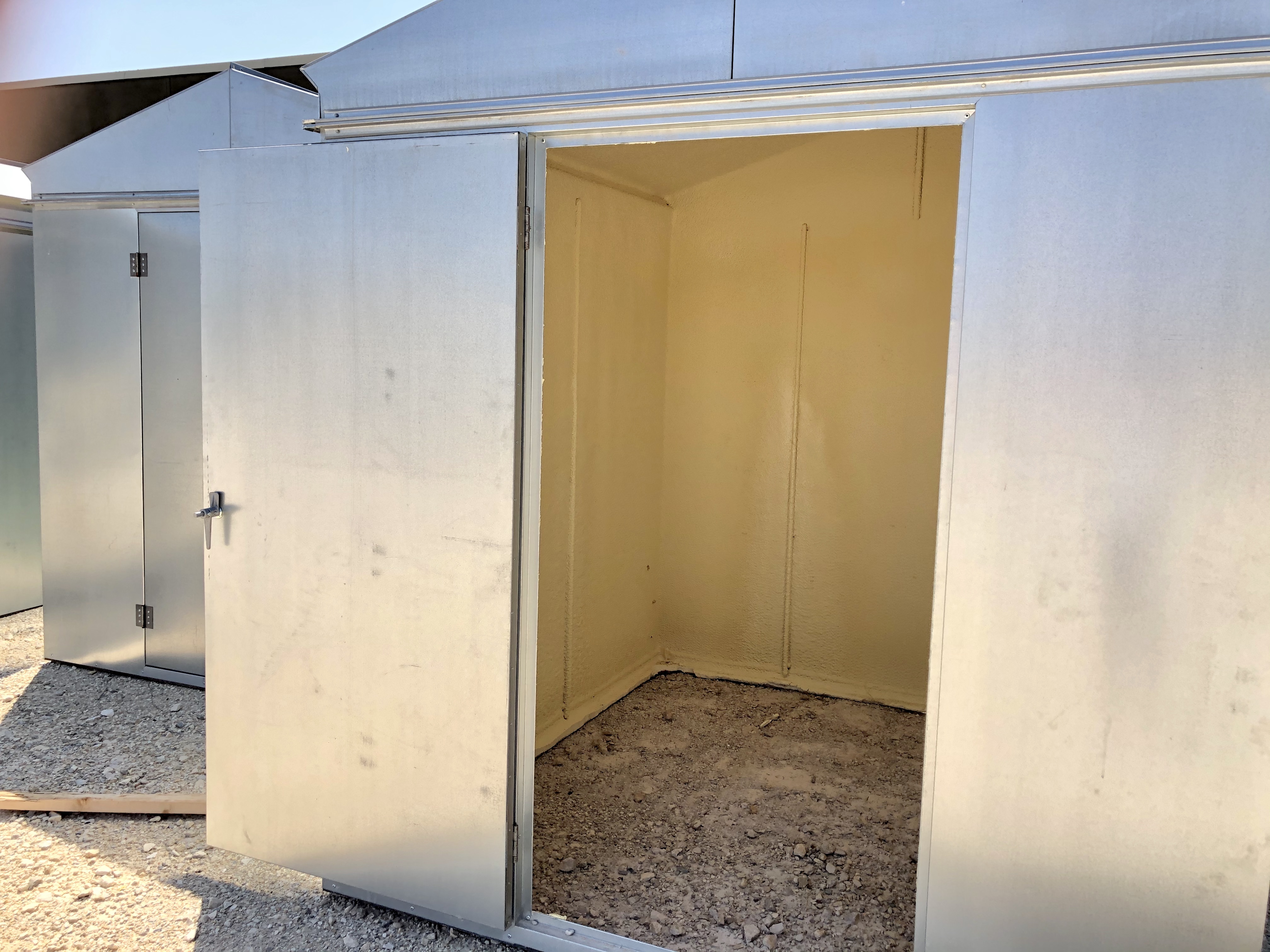 Water well house construction and installation