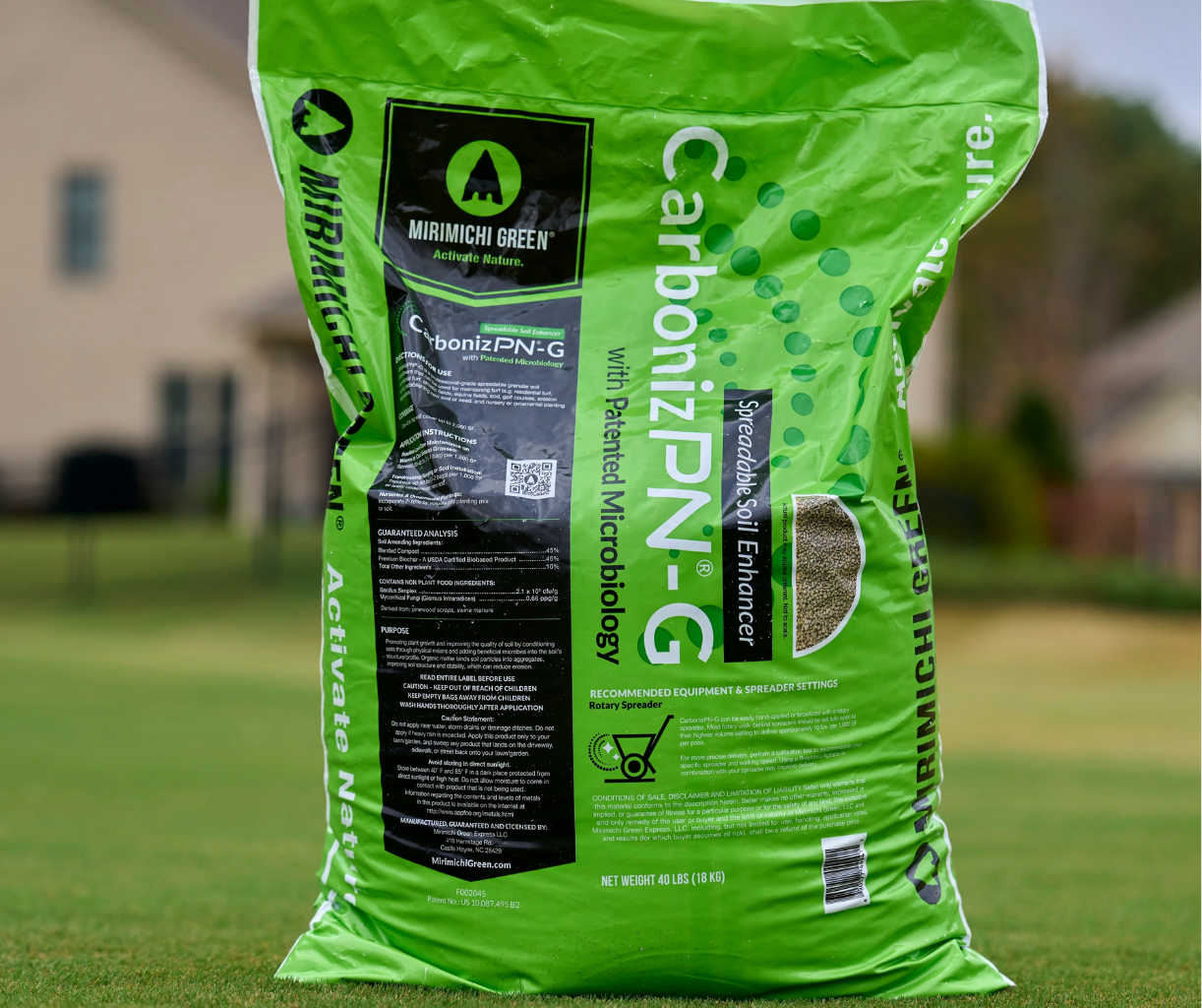 Mirimichi Green CarbonizPN-G Granular Soil Enhancer
