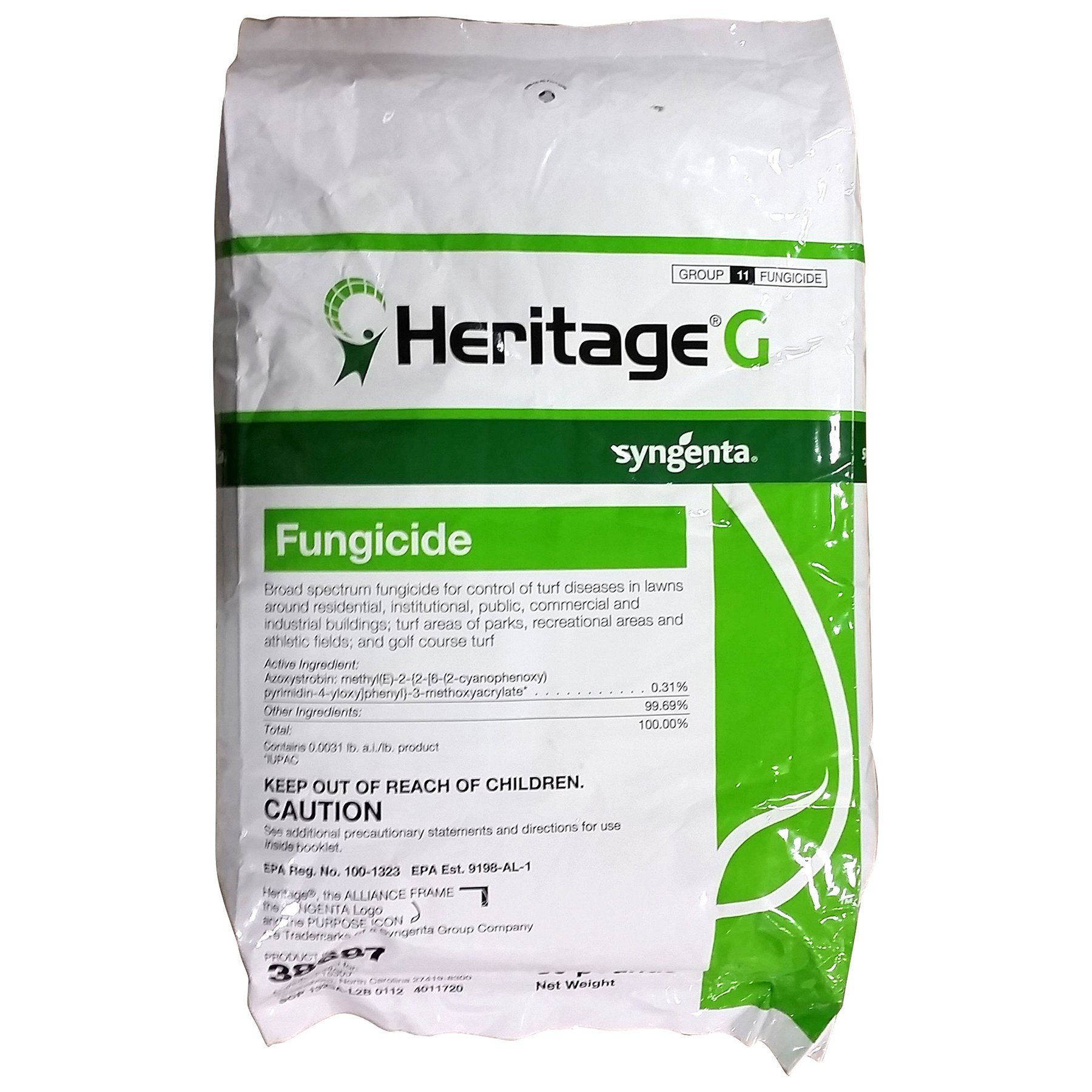 Syngenta Heritage G Fungicide - 30 LB Syngenta Heritage G turf fungicide