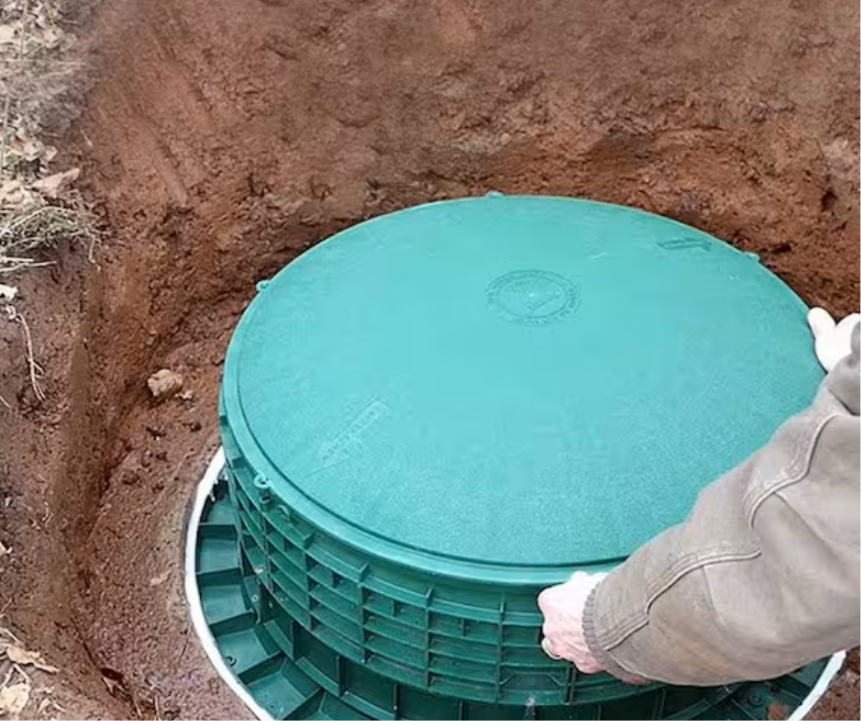 Septic tank riser
